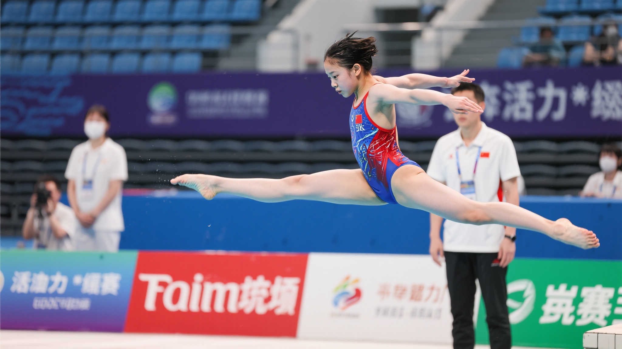 12岁跳水新星李蕊汐崭露头角！偶像是陈芋汐，全红婵成意外缺席话题